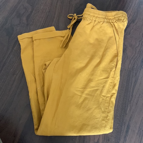 Jcrew Jogger Linen Pants - Picture 2 of 3